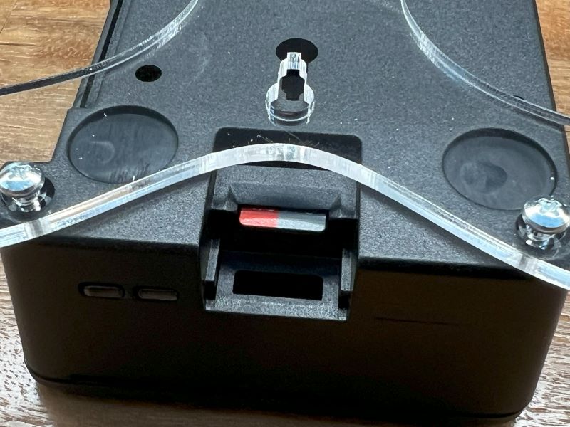 Image showing the VESA mount installed on the case